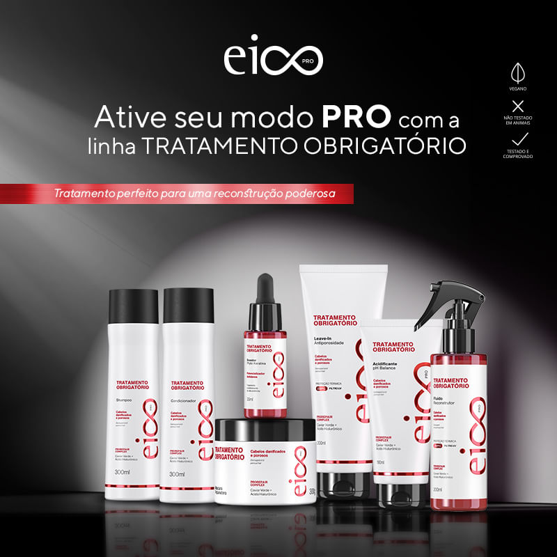 Kit Estimulante Leave-In 4 Força e Crescimento | EICO